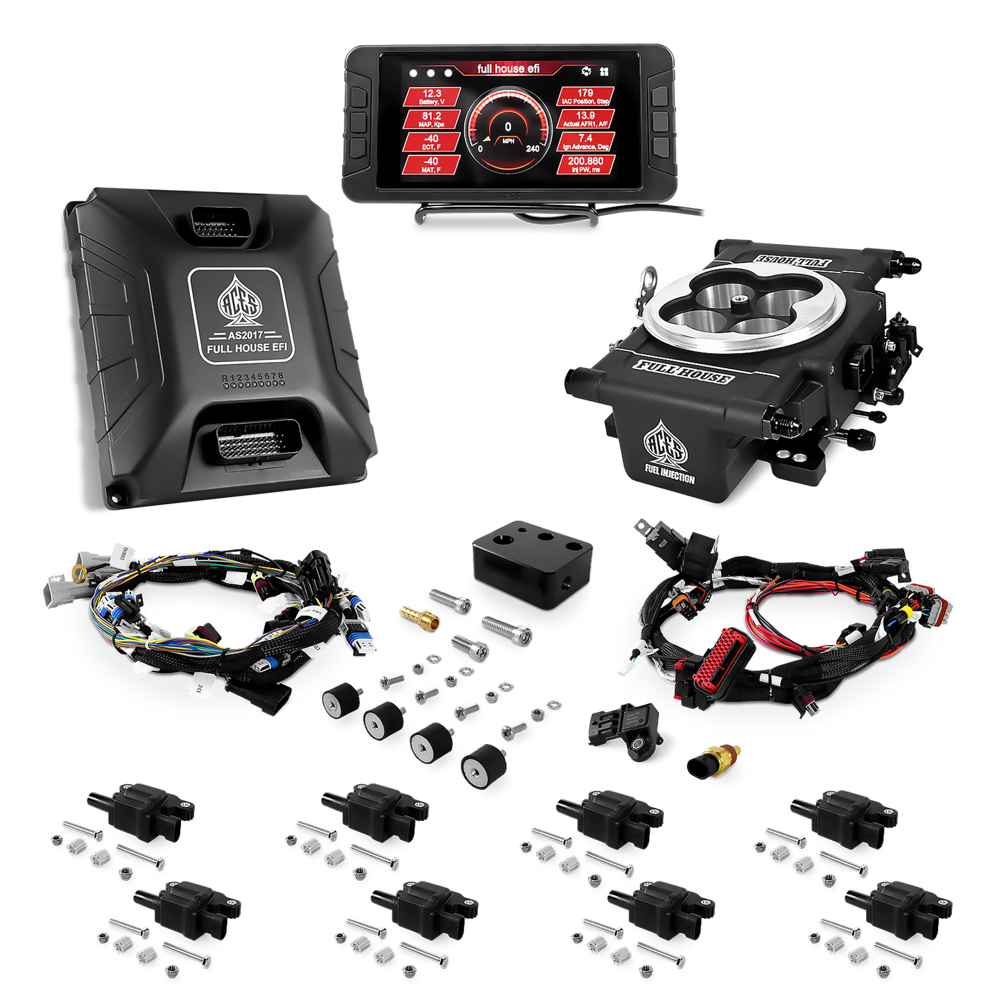 Full House Pro 8 Channel EFI/CDI TBI System